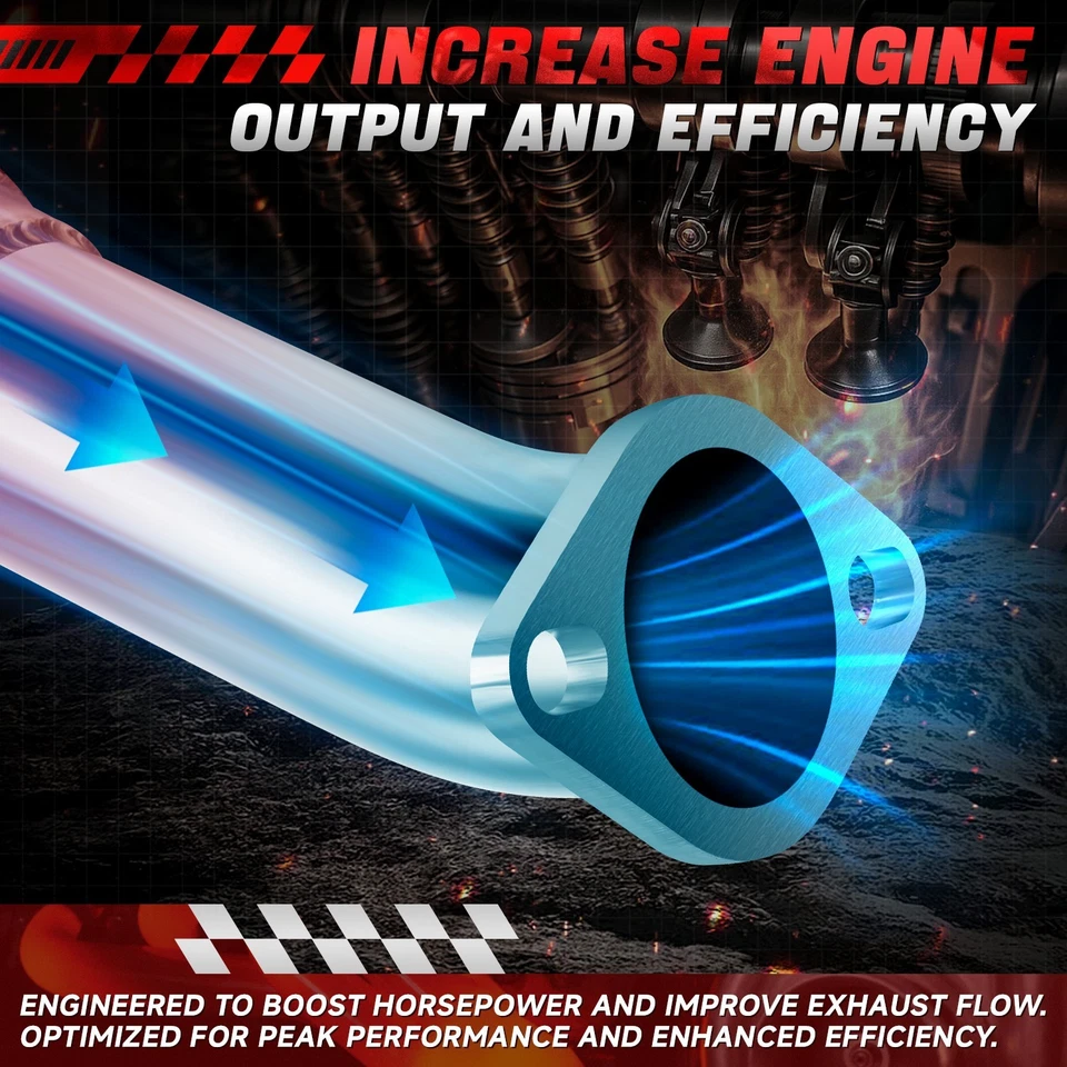 Colector de escape de cabezal de acero inoxidable para Ford Focus ZX3 ZX5 2000-2004 2,0 L Foto 3 de 4