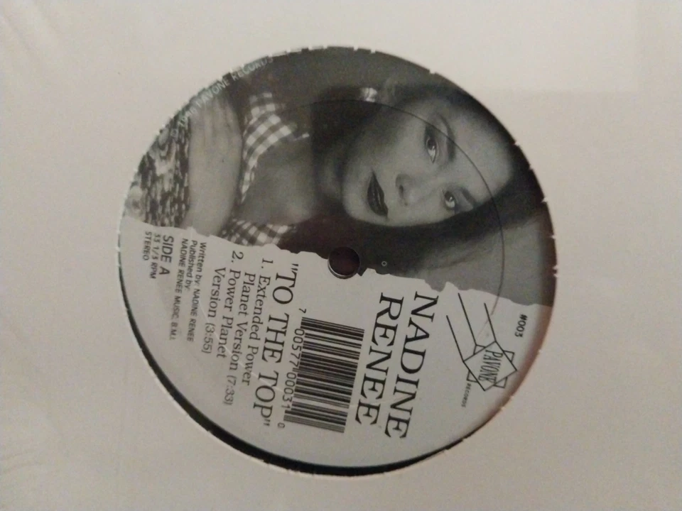 Nadine Renee Lp To The Top Single 3 Versions Miami 1996 Original Sealed w Hype - Image 2 of 4