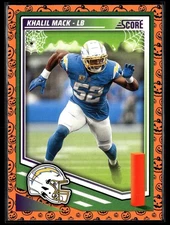 Khalil Mack 2025 Score-A-Treat FOOTBALL #14 Los Angeles Chargers