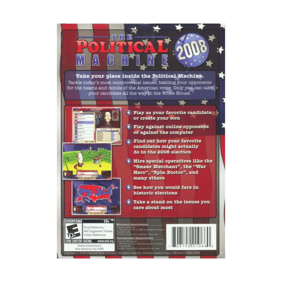 Stardock Computer Game Political Machine 2008 EX - Image 2 of 2