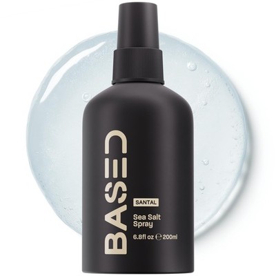BASED BODYWORKS Sea Salt Spray, Natural Finish Sea Salt Spray for Hair