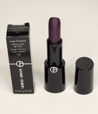 Giorgio Armani 602 Night Viper Lasting Satin Lip Color Rouge d'armani new in box