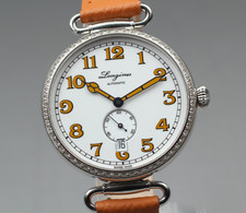 Longines Heritage 1918 L2.309 lunetta diamantata automatica 38 mm set...