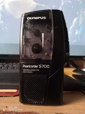Olympus Pearlcorder S700 Microcassette Handheld Cassette Voice Recorder