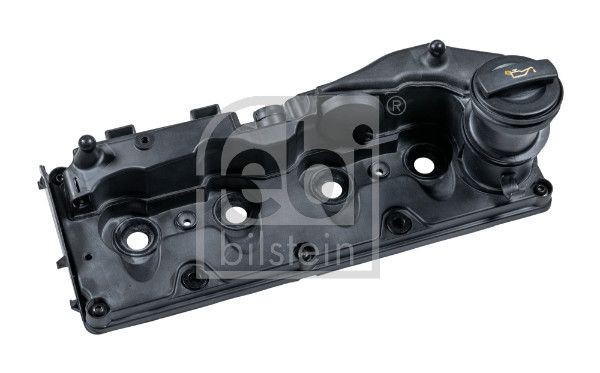 Couvercle de culasse FEBI BILSTEIN 176085 pour moteur VW TDI 2.0 en plastique noir robuste