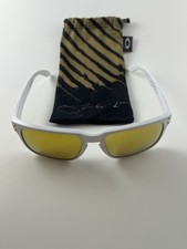 Oakley Holbrook Shaun White Polished White Frame 24K Gold Iridium Lens OO9102-18