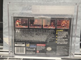Doom  Sealed Super Nintendo SNES Graded By  VGA 80+ 