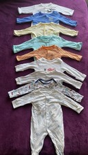 0-3 Months Boys Sleepsuits Bundle