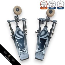 Yamaha Twin Kick Pedal with Bass Drum without Shaft Excellent Condition