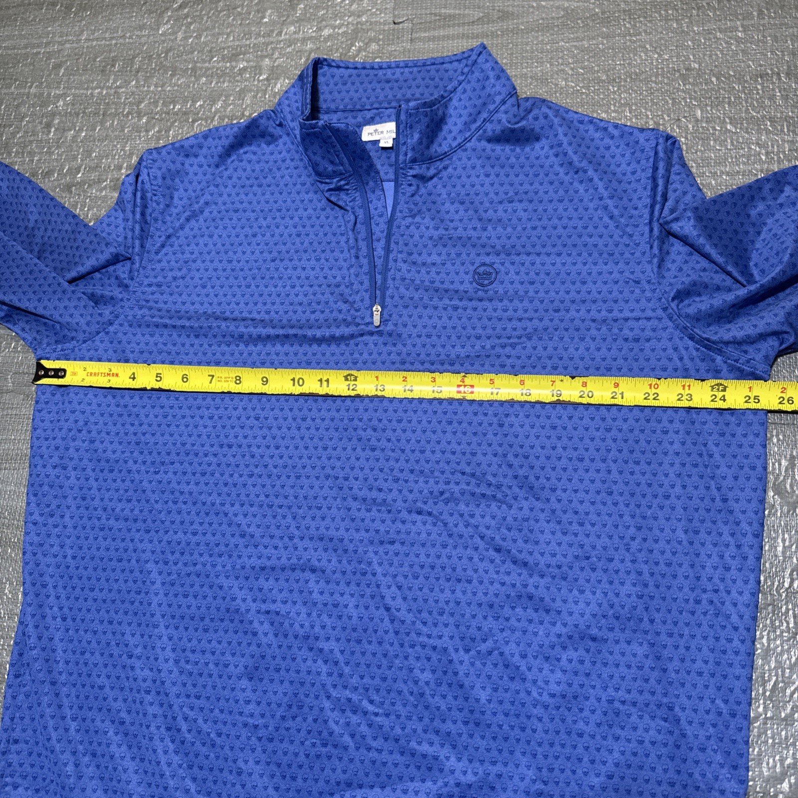 Peter Millar Pullover Perth Performance Skulls 1/… - image 11