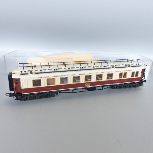 Trix H0 23794 Schnellzug Speisewagen der CIWL mit Licht in OVP RR8872 | Zustand: Gebraucht