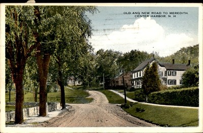 Center Harbor, New Hampshire, 1916 Postcard