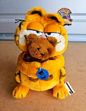 Dakin Garfield Hugging Pooky Bear Plush 1981 Korea Vintage Collect NOS