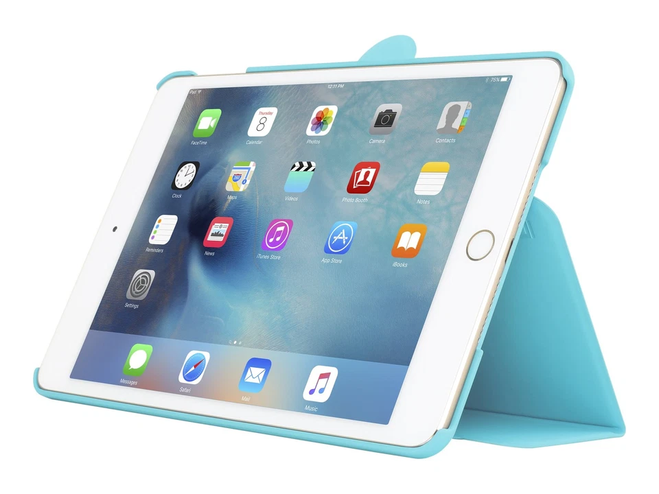Incipio Lexington Hard Shell Folio Case For Ipad Mini 4 - Cyan - Image 3 of 4