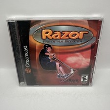 Razor Freestyle Scooter Sega Dreamcast CIB Complete w Manual CRAVE
