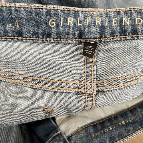 Jeans donna White House Black Market The Girlfriend taglia 4 blu invecchiato - Foto 6 di 6