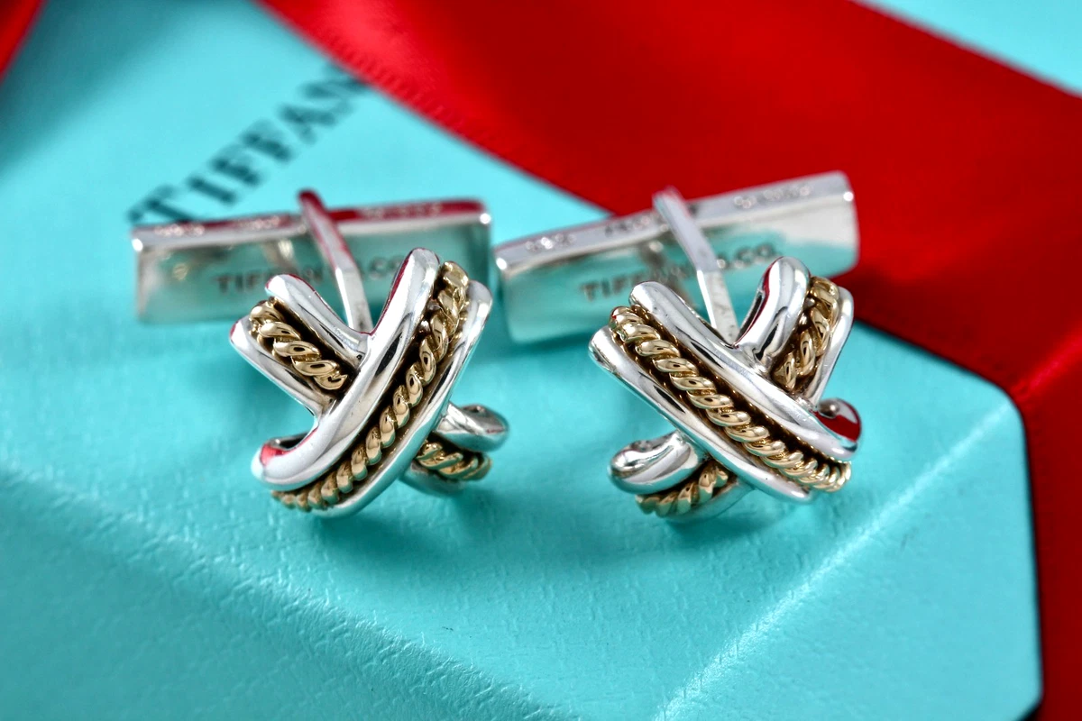 Las mejores ofertas en Gemelos Tiffany & Co. 18k para Hombre | eBay