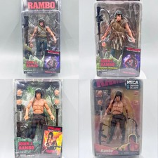 Figura de acción 7" NECA First Blood Series John J Rambo figura de juguete Rambo