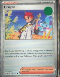Crispin (Poke Ball Pattern) 105/131 Prismatic Evolutions