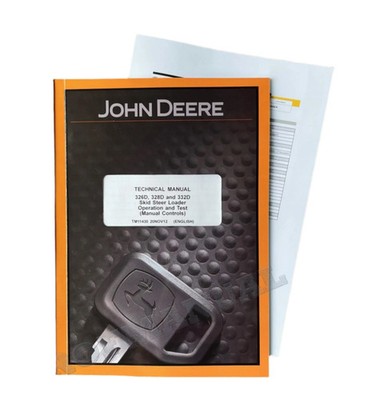 JOHN DEERE 326D 328D 332D SKID STEER OPERATION TEST MANUAL TM11430 +!BONUS!