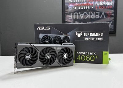 ASUS TUF GAMING GeForce RTX 4060 Ti 8GB OC Edition NVIDIA GPU Grafikkarte OVP