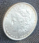 1883 O Morgan Silver Dollar - Fineness .90 - AU Condition