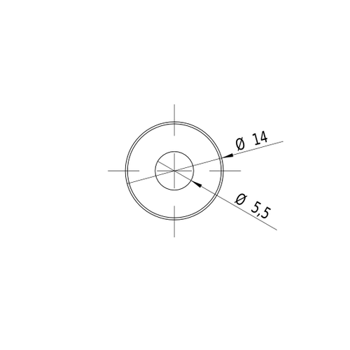 Punktlaser, rot, 635 nm, 1 mW, 3 V DC, Ø14x45 mm, Laserklasse 2, ... - 70113174 - Bild 5 von 12