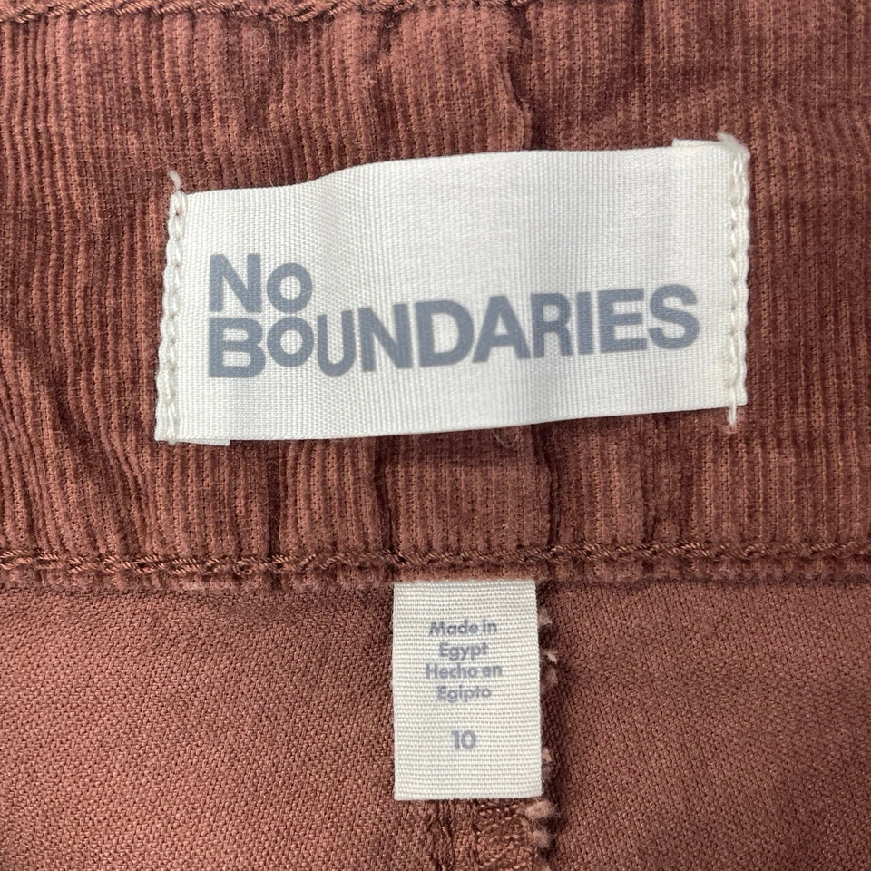 Vintage / Y2K No Boundaries Brown Corduroy Flare Pants Women’s 10 - Image 4 of 4