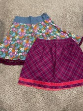 Set of 2 Ladies Size Medium Skirts, Matilda Jane, Cotton, Rayon, Polyester, EUC