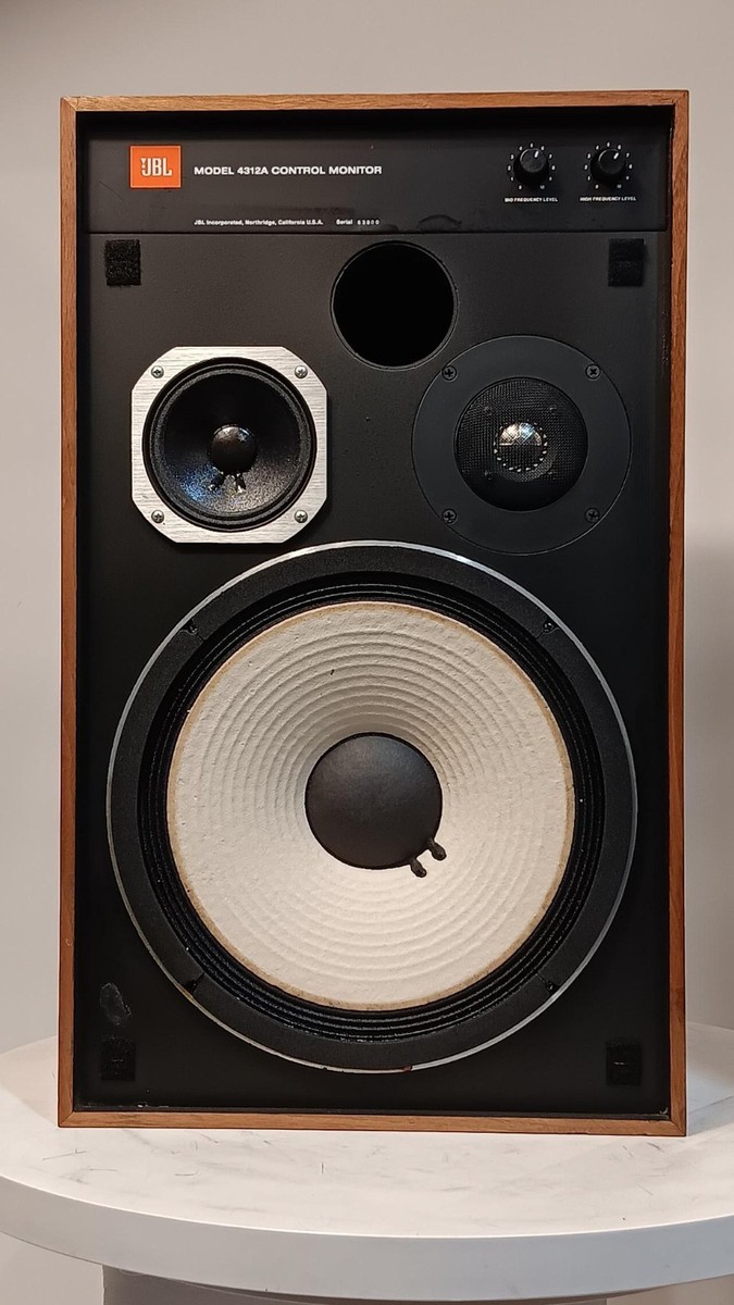 EXCELLENT JBL 4312A CONTROL MONITOR SPEAKERS – 1-YEAR