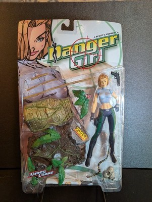 McFarlane Danger Girl Abbey Chase Action Figure 1999 NIP Sealed