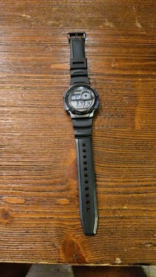 Casio AE1000W Digital Sport Watch 100M WR 10-Year Battery Illuminator   Tested