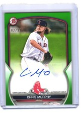 2023 Chris Murphy Bowman Green Paper Auto RC 82/99 #PPA-CMT (H299) $6 MAX SHIP