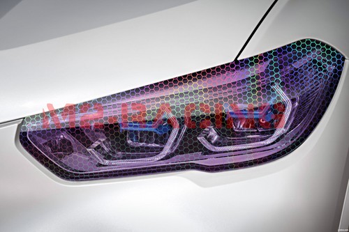 12" Hex Holographic Gloss Headlight Taillight Tint Film Fog Honeycomb Protective - Bild 78 von 86