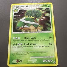 Torterra Holo - 17/130 - Diamond & Pearl - Rare - Damaged on eBay