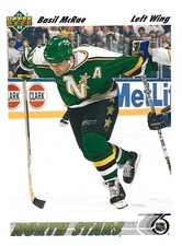 1991-92 Upper Deck - Basil McRae #388 Minnesota North Stars