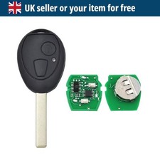 2 Button Remote Key Fob 433MHz For BMW Mini Cooper R50 R53 S 2001 2002 2003 2004