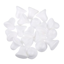40pcs Unfinished Bell Model DIY Bell Shape Painting Toys DIY Xmas Craft Material