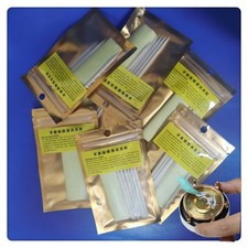 Watch Movement Cleaning Clay Green Rubber Putty Cleaner Tool With Wooden Stick