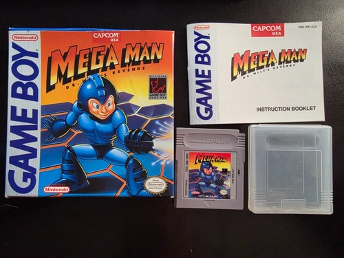Mega Man Dr Wily's Revenge (Gameboy GB Game Boy) Complete CIB Authentic