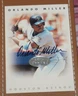 1996 Donruss Leaf Signature Series Orlando Miller Silver Auto On-Card Autograph