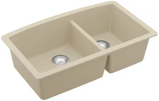 Karran USA QU-711 Quartz QU 32" Undermount Double Basin Quartz