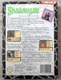 NES  Shadowgate Spiel OVP  Mit Anleitung