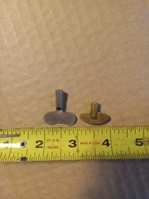 2 Vintage Clock Winding Keys