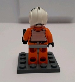 Lego Star Wars Minifigure Rebel Pilot X-wing Theron Nett 75032 w Blaster