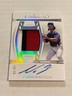 2024 FLAWLESS NAZZAN ZANETELLO 19/25 TRUE ROOKIE PATCH AUTO RED SOX SSP JQ1