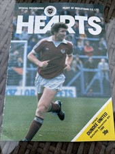 1980-81  (Nov)  Hearts  v  Dundee  United  -  Scottish  Premier League