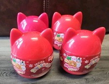 Set Of 4 Original Squishmallows Mystery Squad 2025 Christmas Plush Blind Capsule