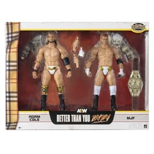 Better Than You Bay (MJF & Adam Cole) - AEW  2-Pack  Toy Wrestling Figures
