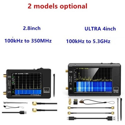 Kompakt für Spektrumanalysator mit 4 LCD 480x320 für auflösung 100kHz-5,3GHz